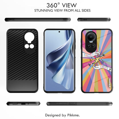 Pikkme Oppo Reno 10 Pro 5G Hybrid mobile back cover – photo 2