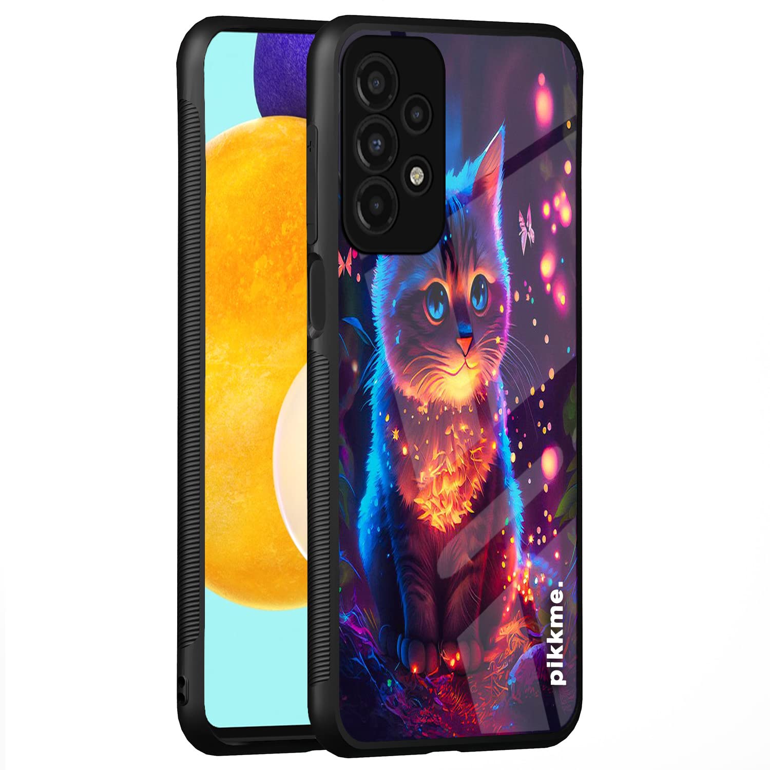 Pikkme Cat mobile back cover for Samsung A13 4G