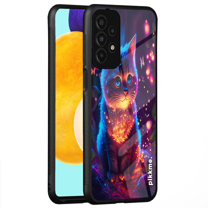Pikkme Cat mobile back cover for Samsung A13 4G