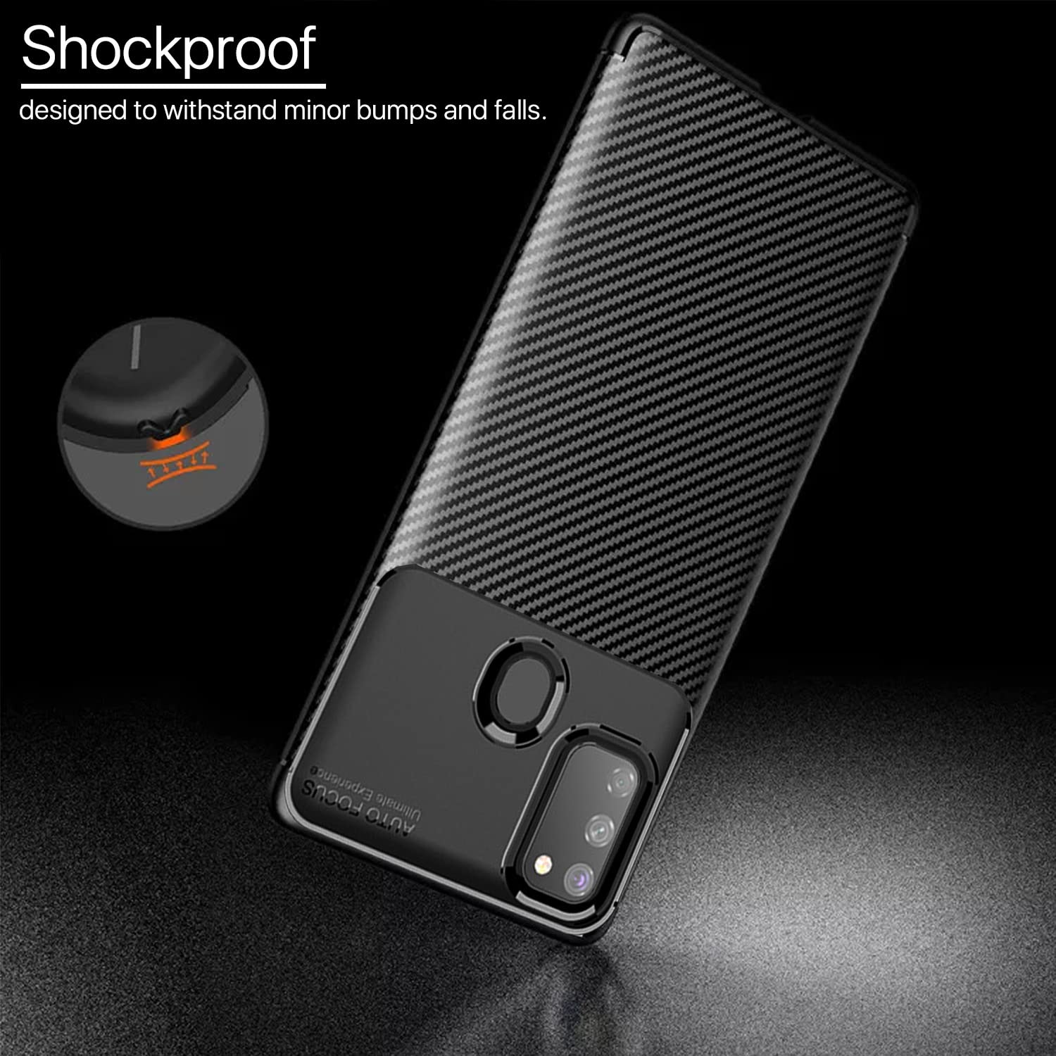 Pikkme Samsung M30s/M21/M21 (2021) black mobile cover – photo 4