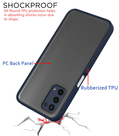 Pikkme Oppo A74 5G Matte blue back cover – photo 5