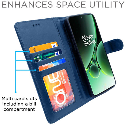 Blue Wallet wallet flip cover for OnePlus Nord 3 5G – Pikkme – photo 3
