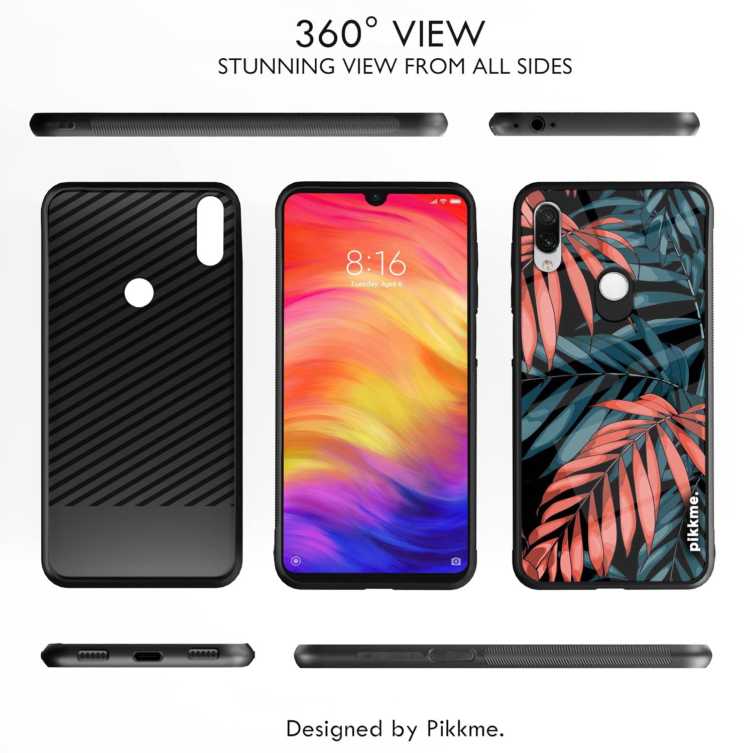 Flower Mobile cover for Redmi Note 7/Note 7 Pro/Note 7s – Pikkme – photo 2