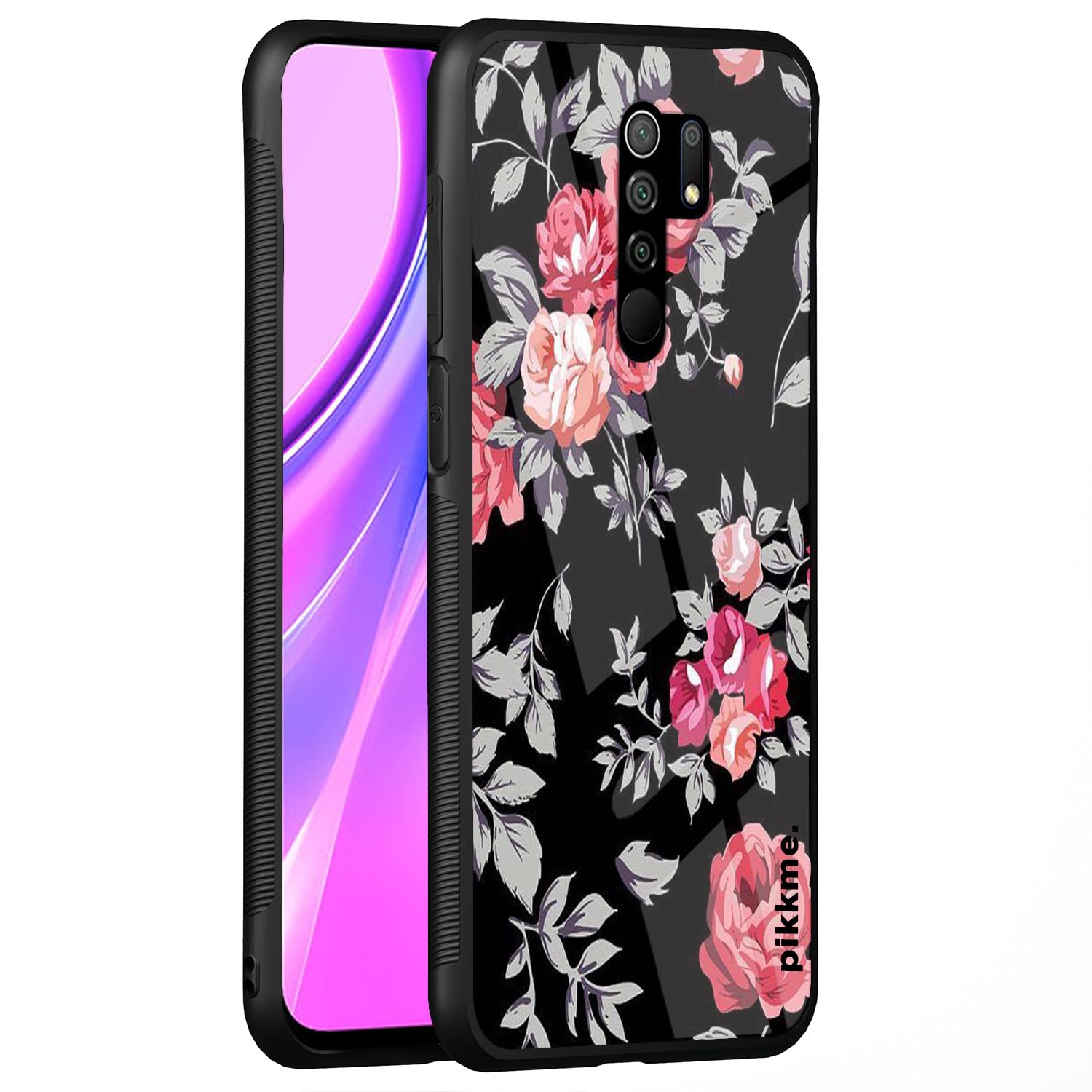 Pikkme Flower phone cover for Redmi 9 Prime
