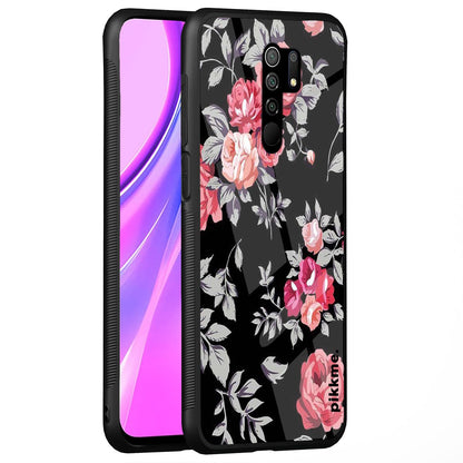 Pikkme Flower phone cover for Redmi 9 Prime