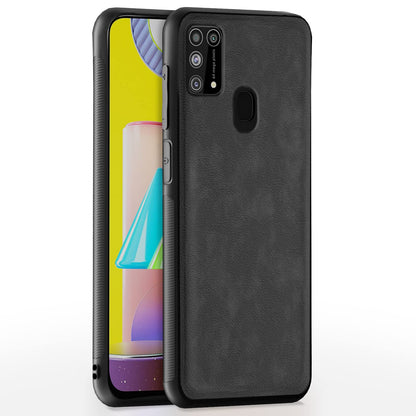 Pikkme Samsung M31/M31 Prime/F41 Leather grey mobile cover