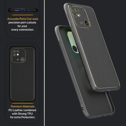 Redmi 10/10 Power mobile back cover in black by Pikkme – photo 4