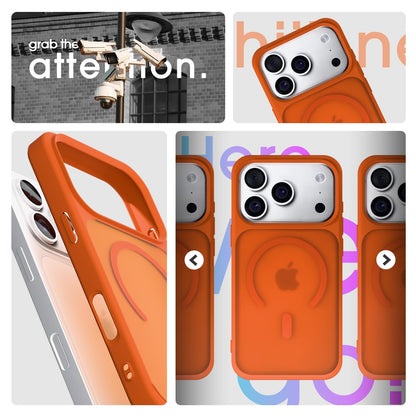 iPhone 17 Pro MagSafe back cover in orange smoke mag-safe by Pikkme – photo 7