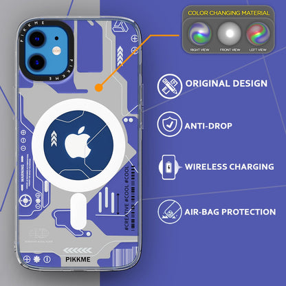 Pikkme iPhone 12 blue mobile cover – photo 6