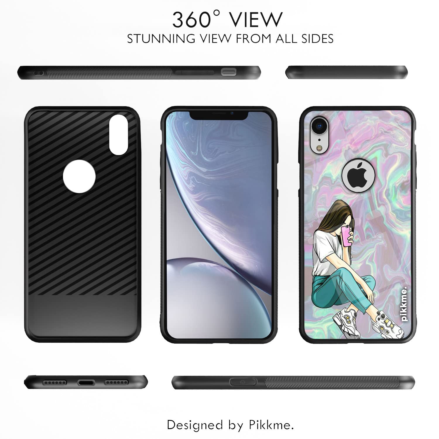 iPhone XR Hybrid mobile back cover by Pikkme – photo 2