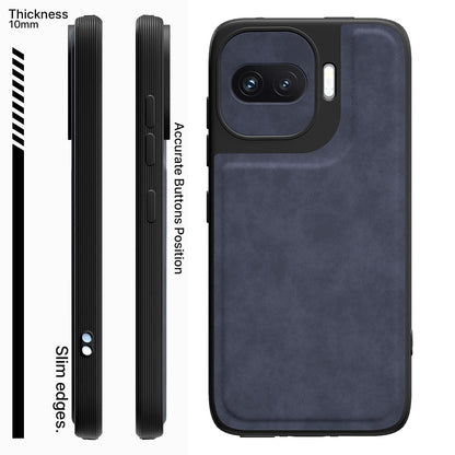 Blue Leather phone cover for iQOO 15R 5G – Pikkme – photo 3