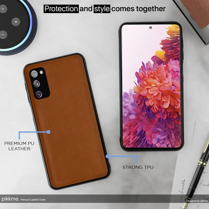 Samsung S20 FE/S20 FE 5G phone cover in camel by Pikkme – photo 5