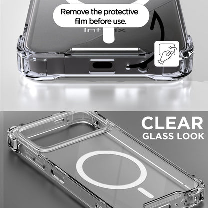 Pikkme Infinix Smart 20 4G transparent mag-safe mobile cover – photo 3