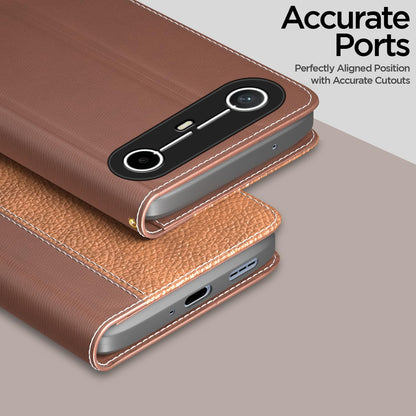 Tecno Pova flip case in tan by Pikkme – photo 2