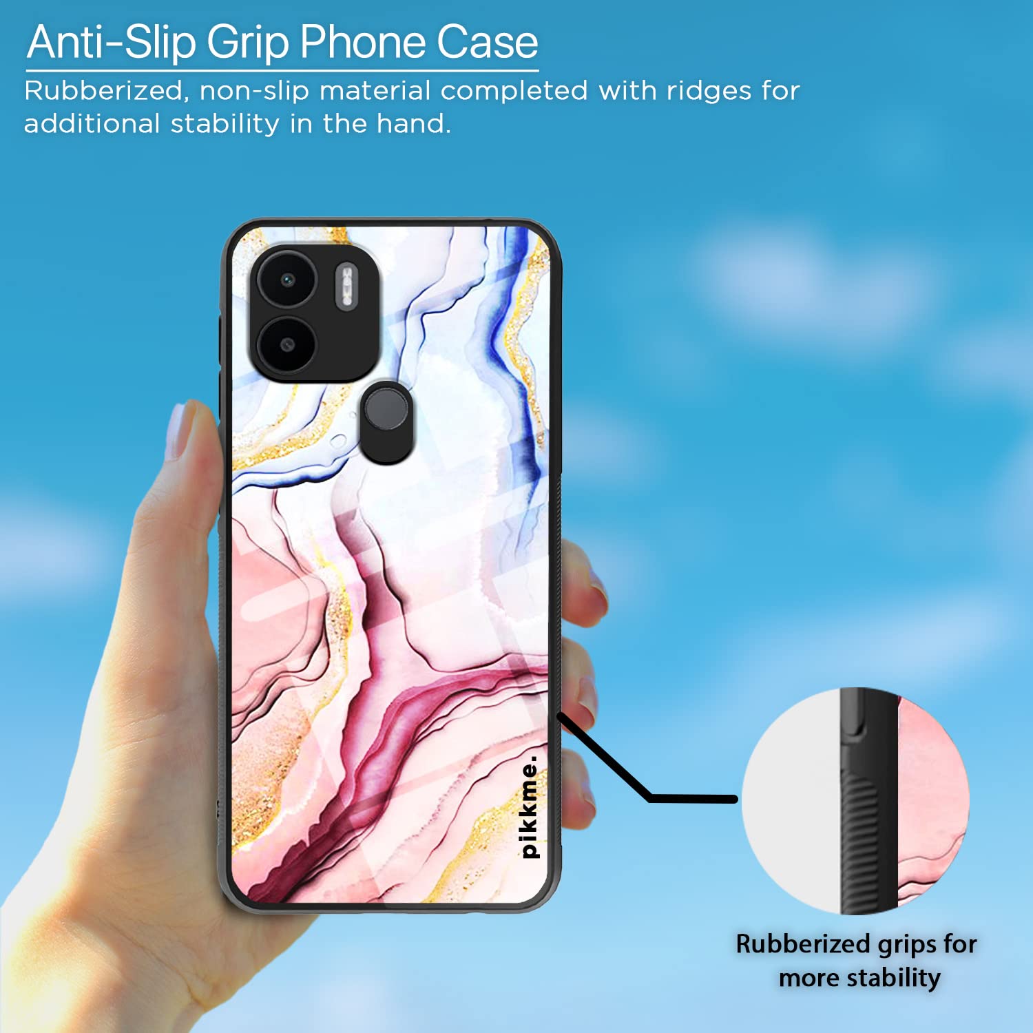 Pikkme Hybrid mobile cover for Redmi A1 Plus/A2 Plus/Poco C50 – photo 5