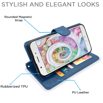Blue Wallet flip case for Oppo F1s – Pikkme – photo 3