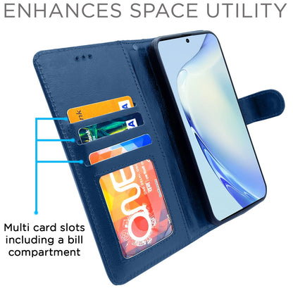 Blue Wallet wallet flip cover for Vivo V27/V27 Pro 5G – Pikkme – photo 3