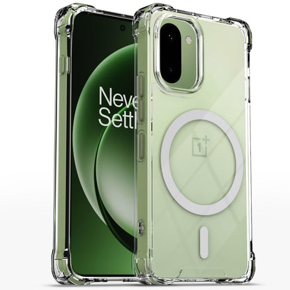 OnePlus 15R 5G phone cover in transparent mag-safe by Pikkme