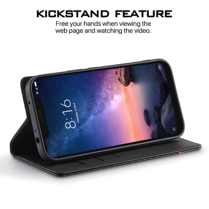 Redmi Note 6 Pro flip case in black by Pikkme – photo 5