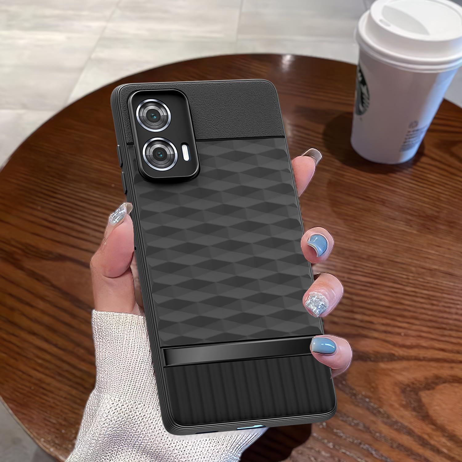 Pikkme black Silicone back cover for Moto Moto Edge 50 Fusion/G96 5G – photo 7