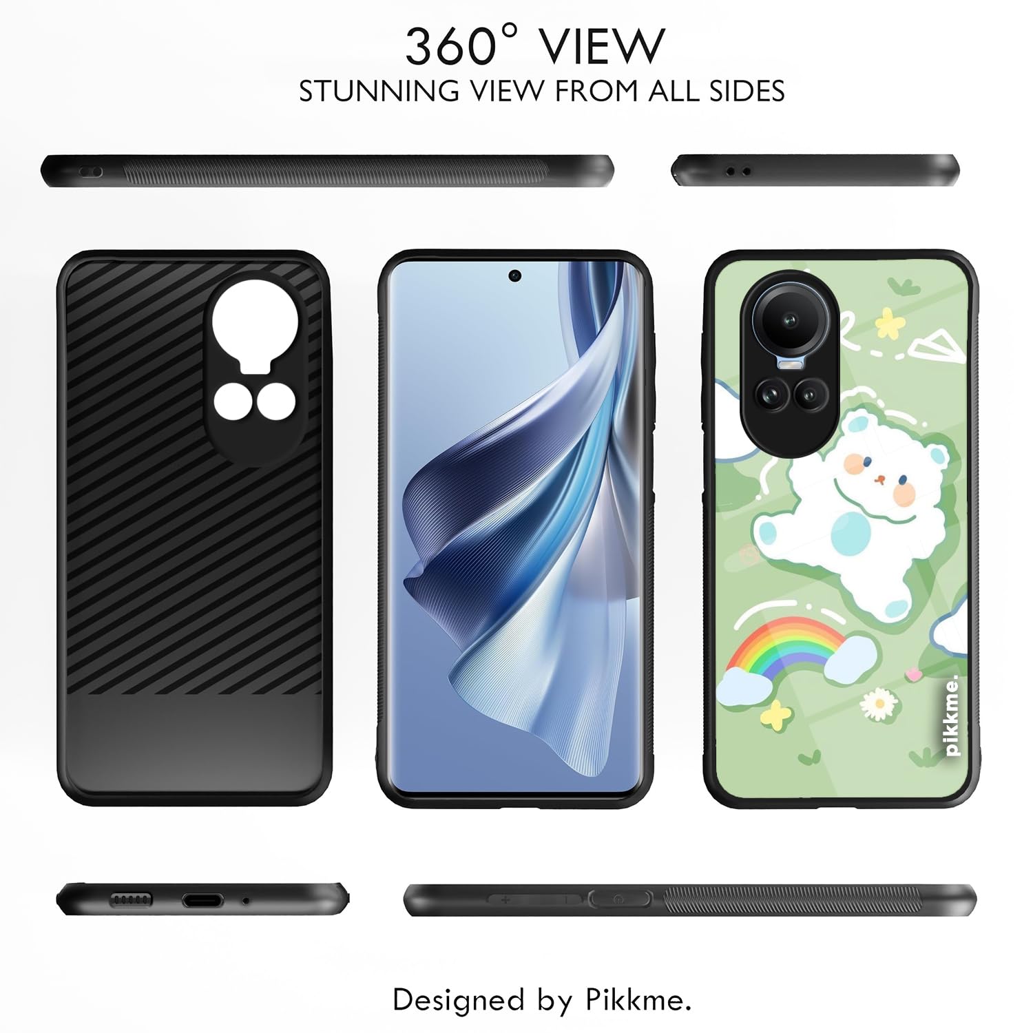 Pikkme Hybrid mobile back cover for Oppo Reno 10 Pro 5G – photo 2