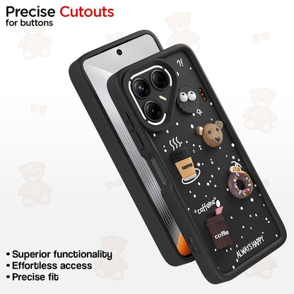 Tecno Pova 7 5G/3D back cover in black by Pikkme – photo 6