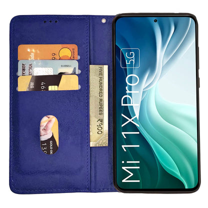 Pikkme Mi 11x/11x Pro blue mobile flip cover – photo 2