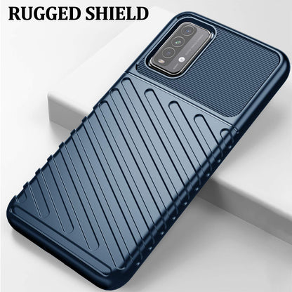Pikkme Redmi 9 Power Matte blue mobile back cover – photo 2