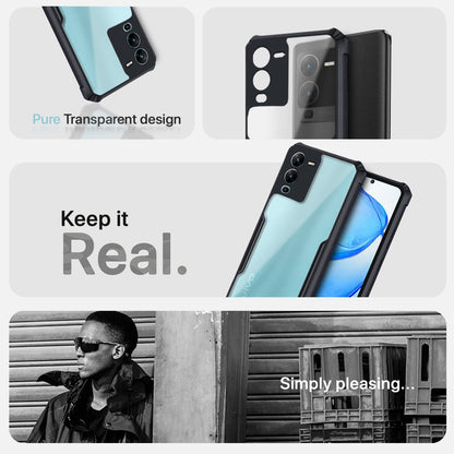 Black Hybrid mobile back cover for Vivo V25 Pro 5G – Pikkme – photo 5