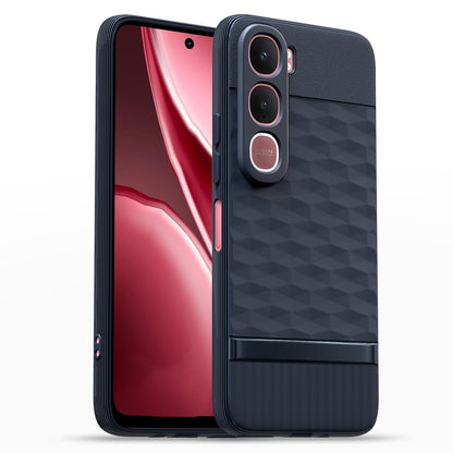 Vivo Y31 5G Silicone back cover in blue by Pikkme