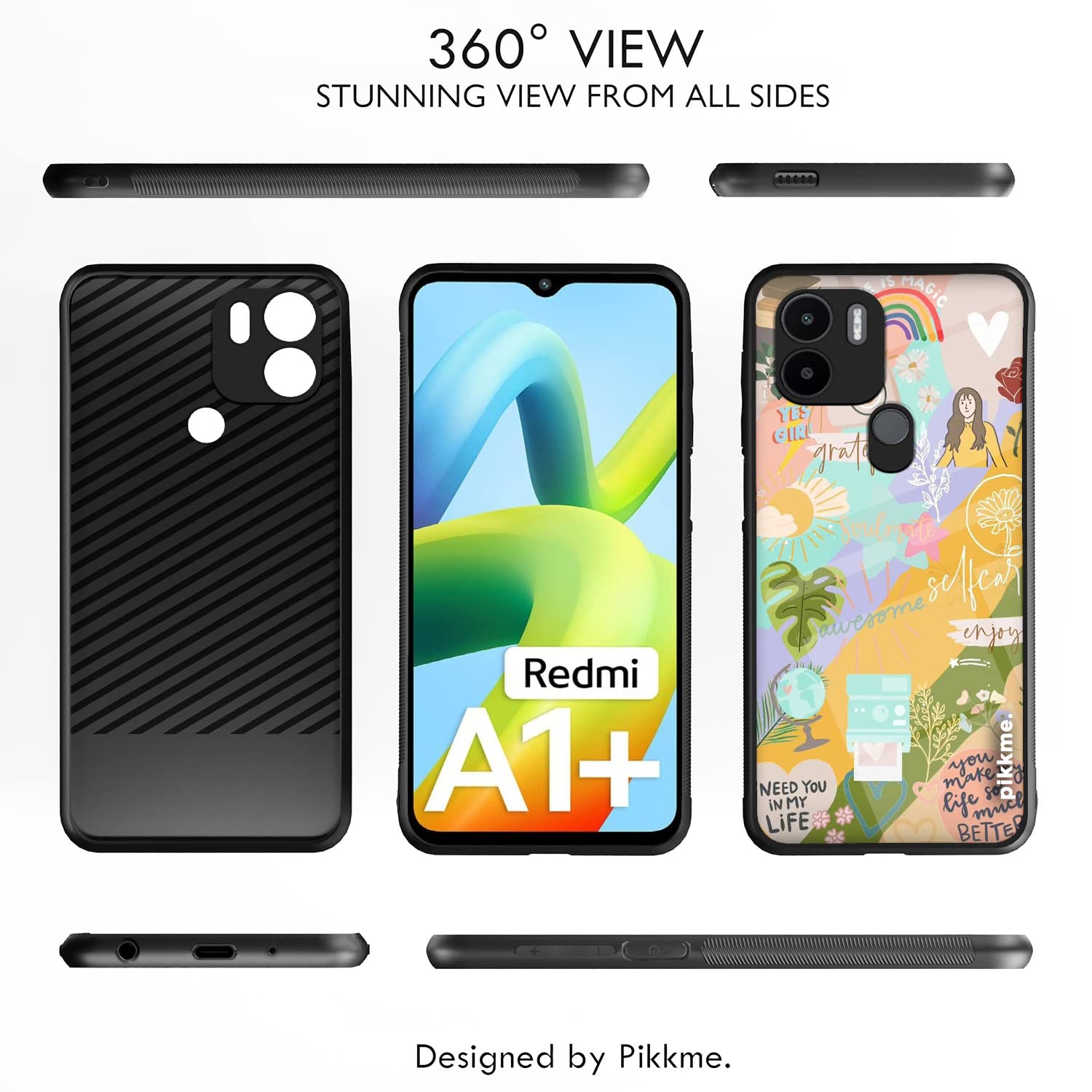 Hybrid Phone cover for Redmi A1 Plus/A2 Plus/Poco C50 – Pikkme – photo 2