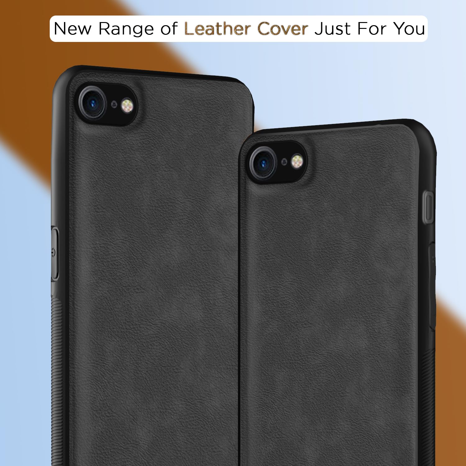iPhone 7/8 Leather mobile cover in grey by Pikkme – photo 7