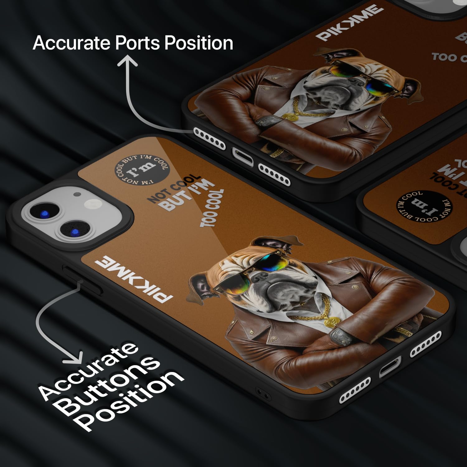 iPhone 11 Dog Swag back cover by Pikkme – photo 5
