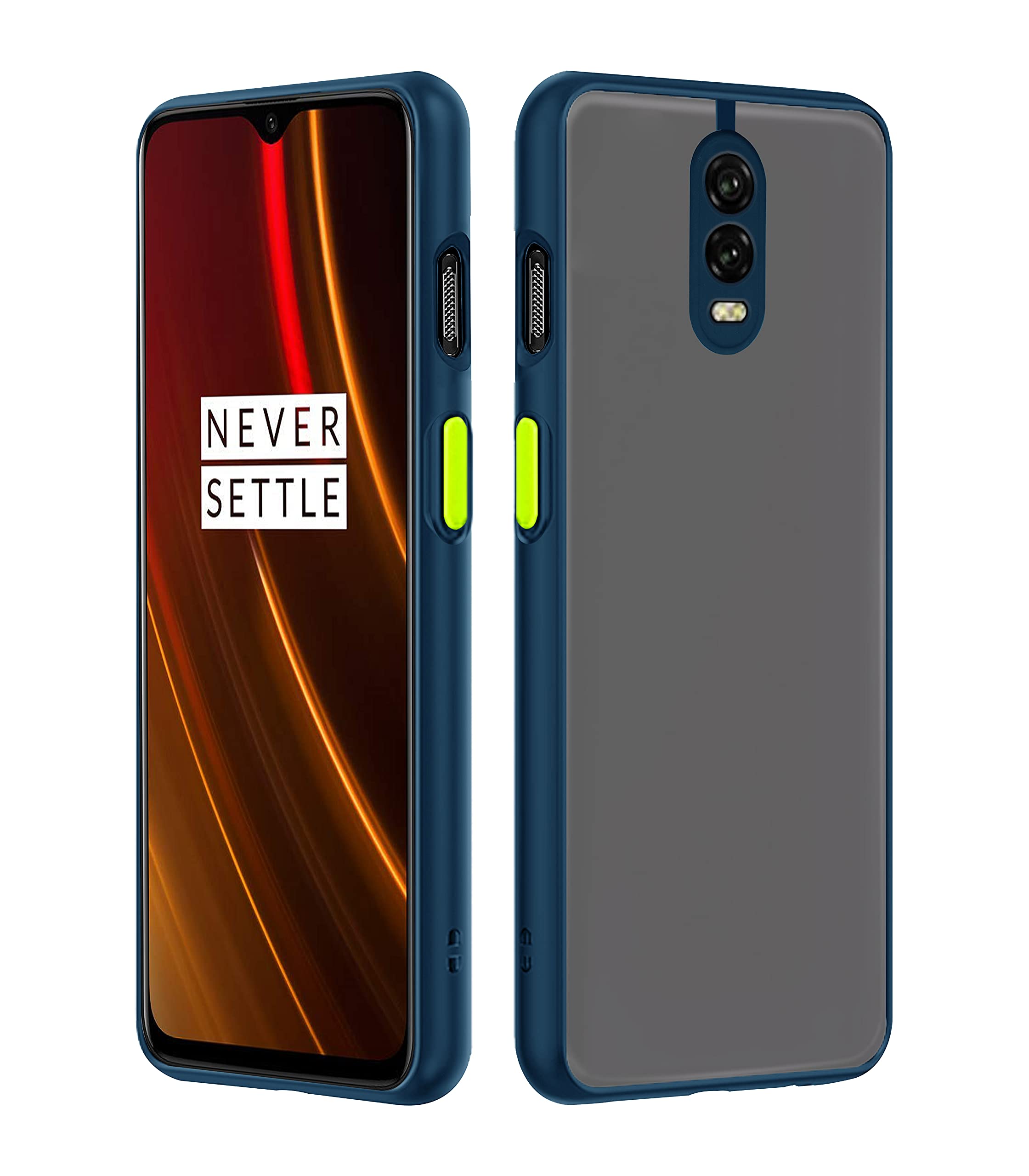 Pikkme blue mobile cover for OnePlus 6T