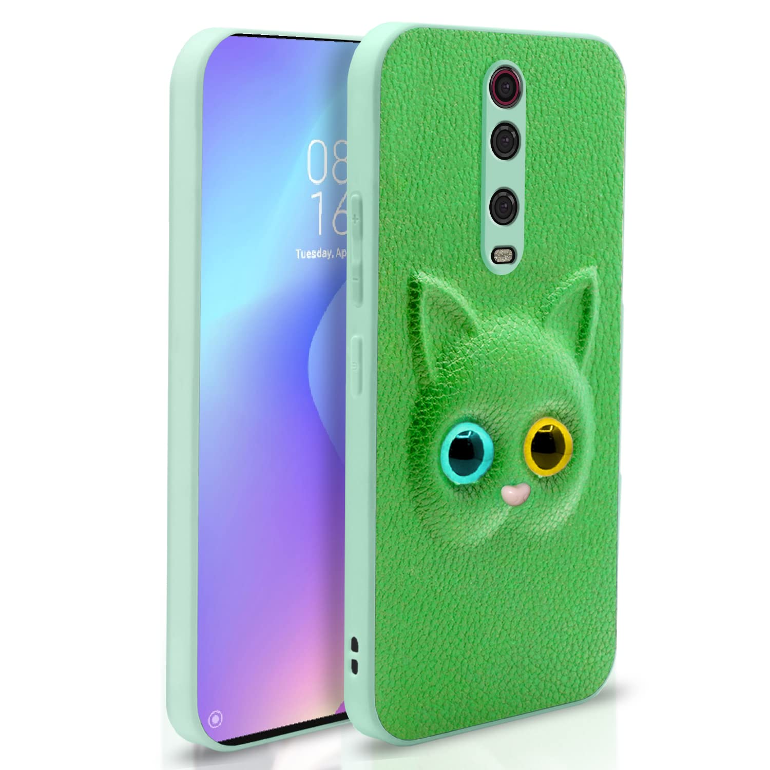 Pikkme green mobile back cover for Redmi K20/K20 Pro