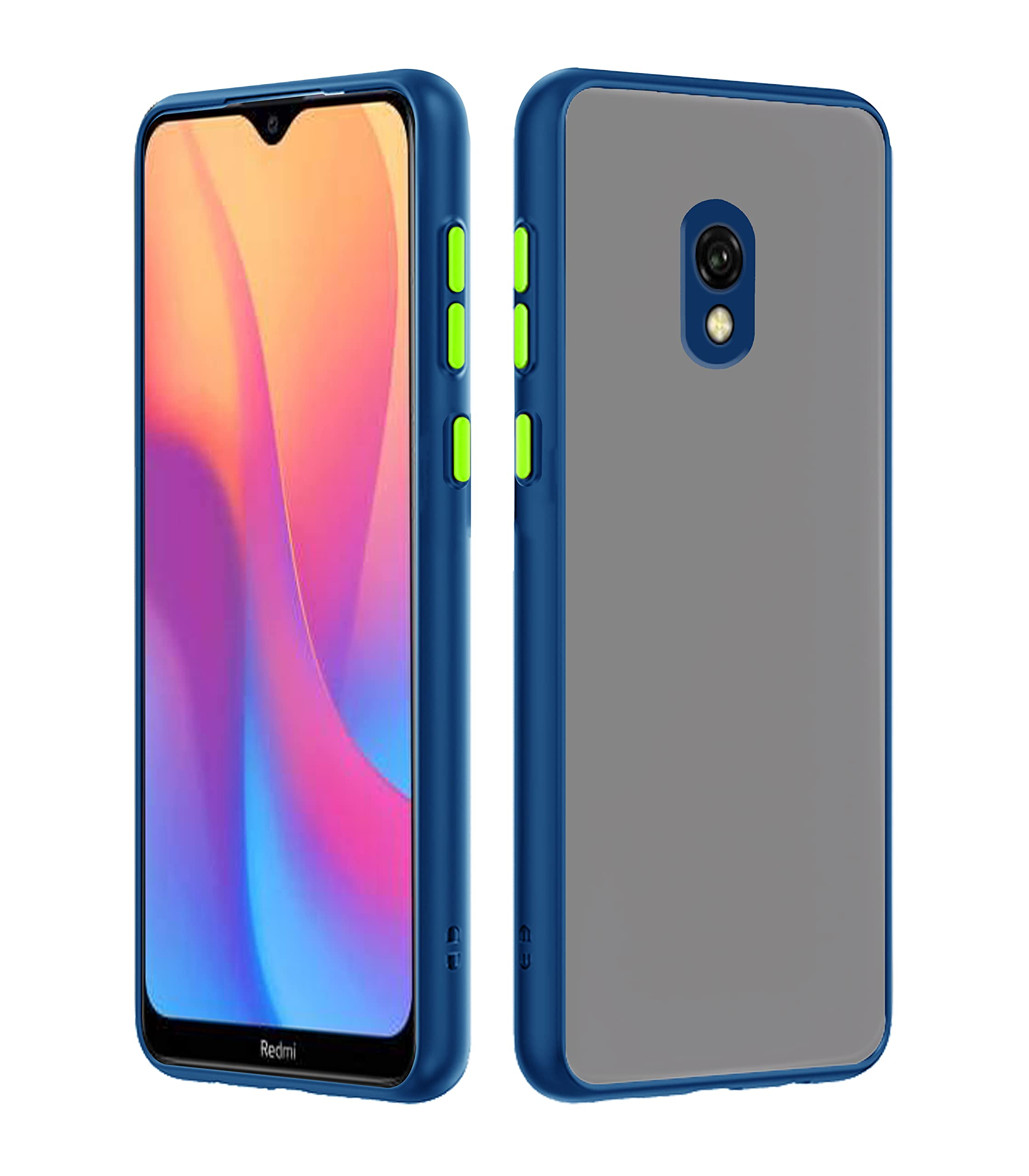 Blue mobile back cover for Redmi 8A – Pikkme