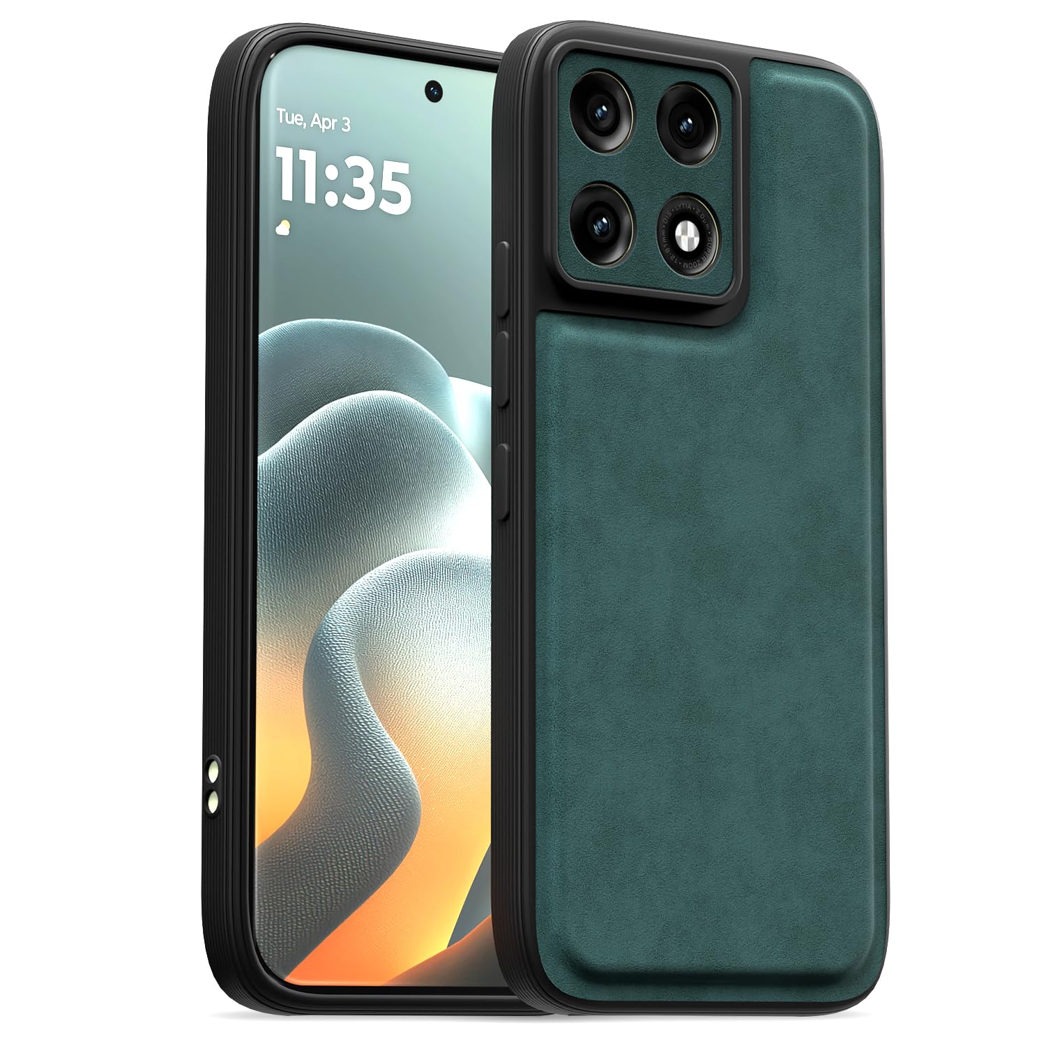 Pikkme green phone cover for Moto Edge 70 Pro 5G