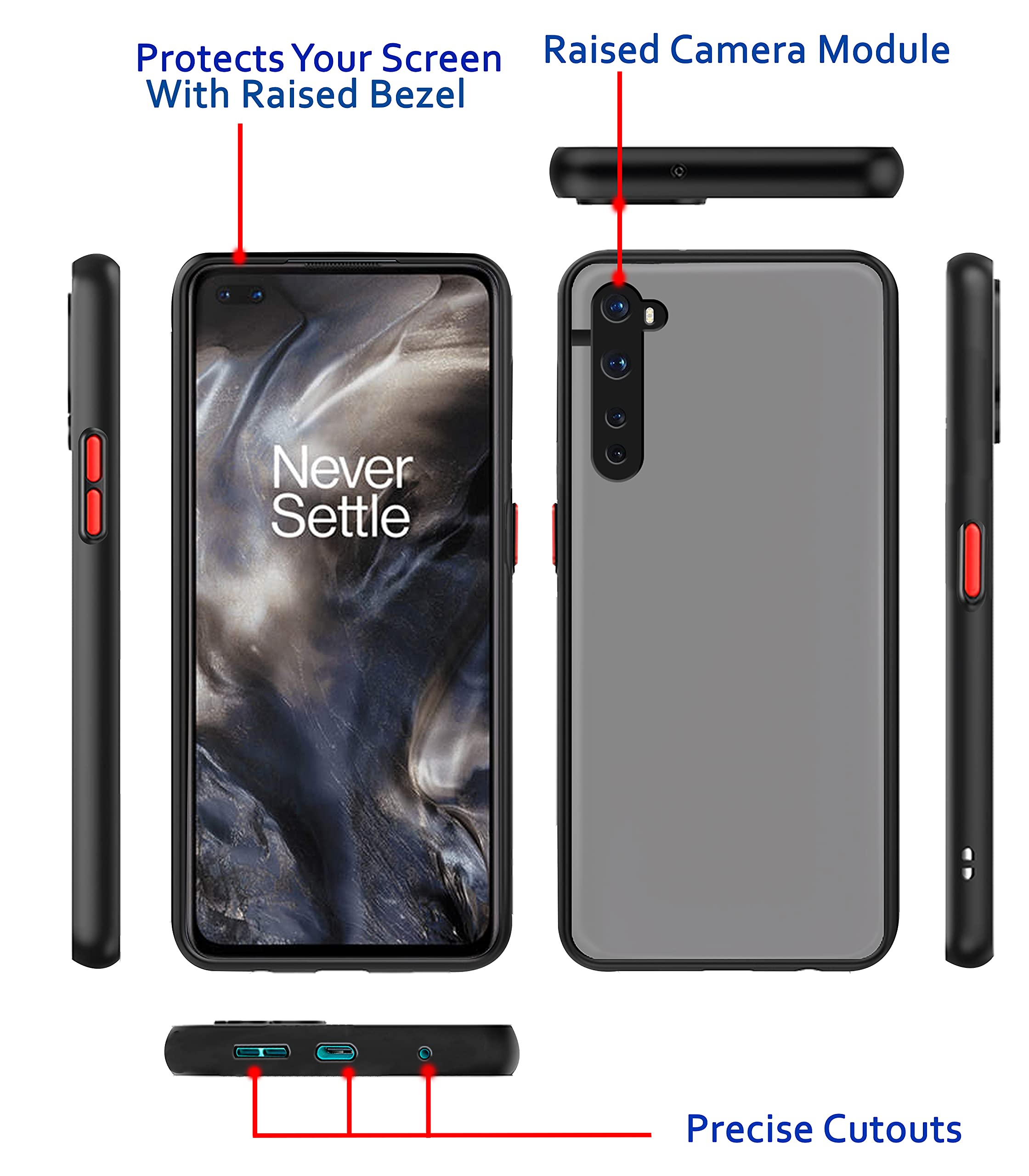 Matte Phone cover for OnePlus Nord (2020), OnePlus Nord 2020 – Pikkme – photo 3