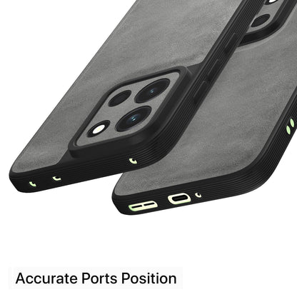 Pikkme grey Leather mobile back cover for OnePlus Nord 6 5G – photo 4