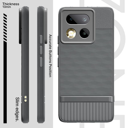 Realme 16 Pro Plus 5G mobile back cover in grey by Pikkme – photo 3