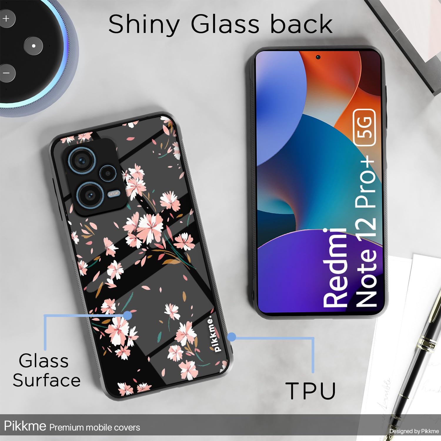 Flower Mobile back cover for Redmi Note 12 Pro Plus 5G – Pikkme – photo 3
