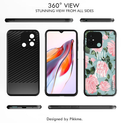 Redmi 12C/Poco C55 Flower mobile cover by Pikkme – photo 2