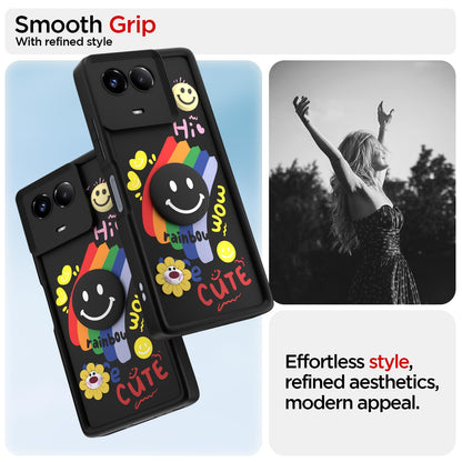 Black Soft Silicone mobile back cover for Realme 11/11X 5G/Narzo 60X 5G – Pikkme – photo 2