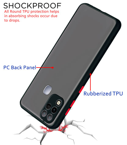 Pikkme black Hybrid phone cover for Infinix Hot 10s – photo 4