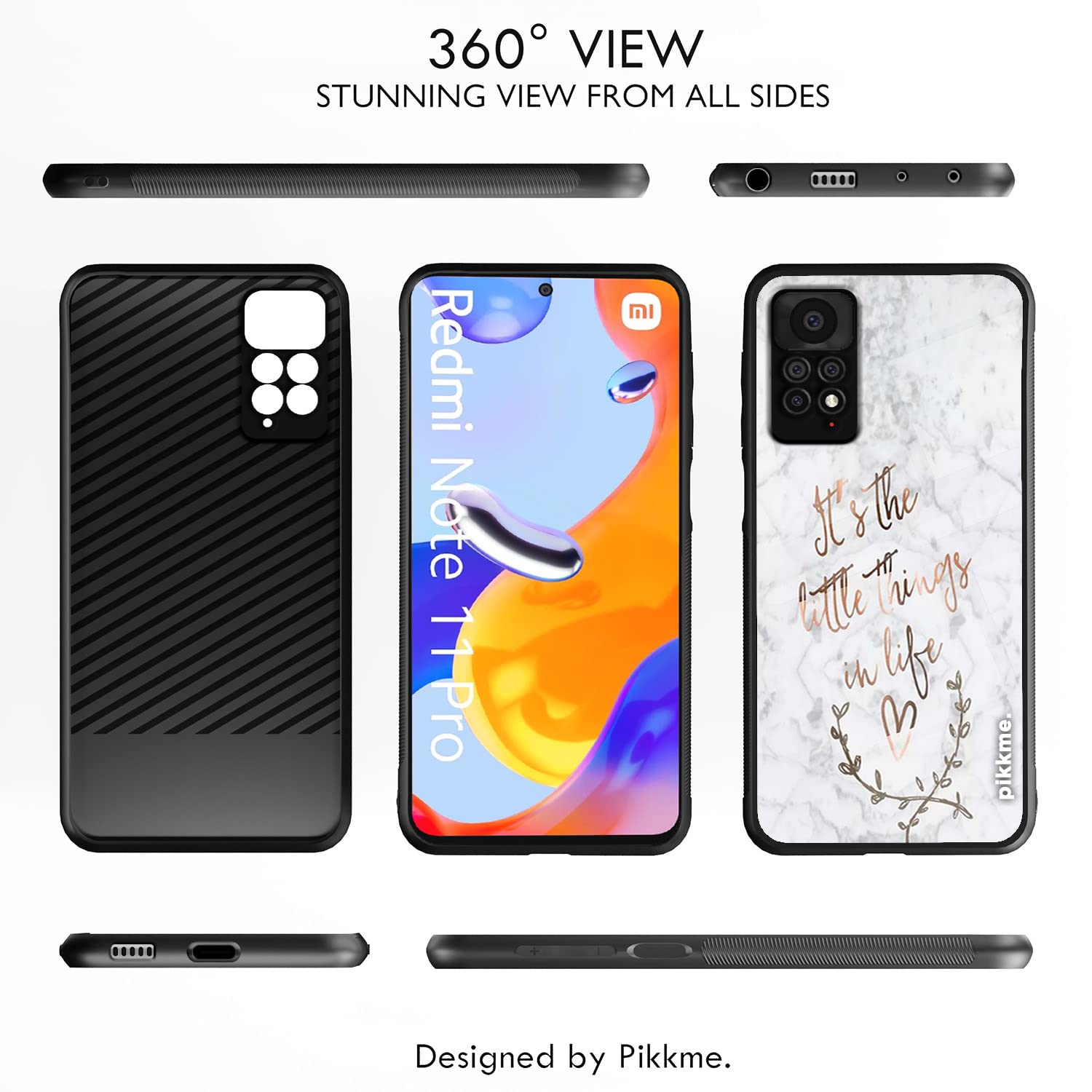 Pikkme Hybrid mobile back cover for Redmi Note 11 Pro/Note 11 Pro Plus 5G – photo 2