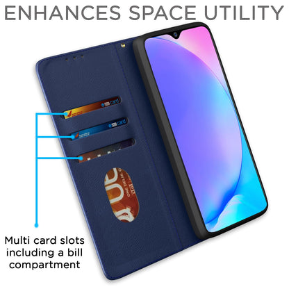Pikkme Vivo Y12/Y15/Y17/U10 Magnetic blue mobile flip cover – photo 3