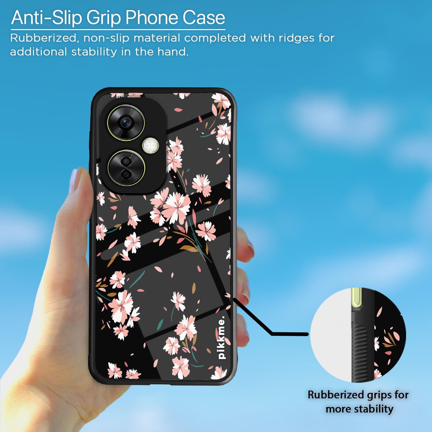Pikkme Flower mobile cover for OnePlus Nord CE 3 Lite 5G – photo 5