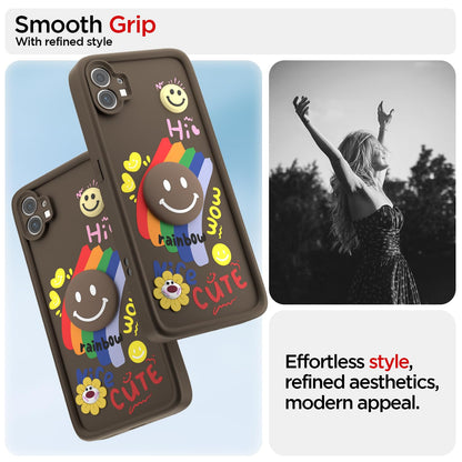 Nothing Phone 1 mobile back cover in brown by Pikkme – photo 2