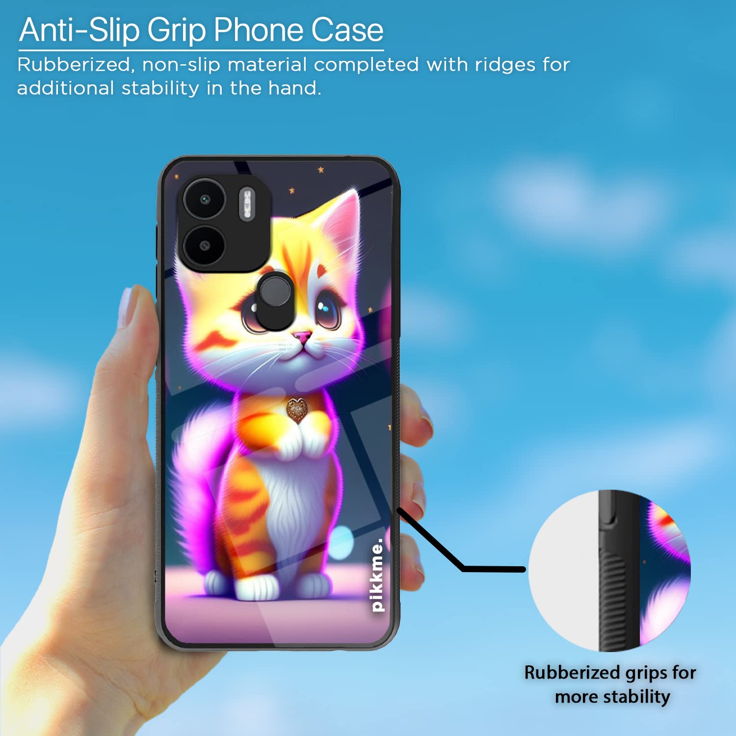 Pikkme Redmi A1 Plus/A2 Plus/Poco C50 Cat back cover – photo 5