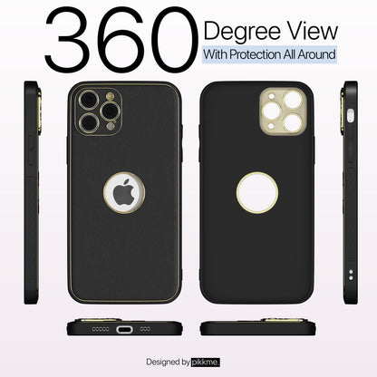 Pikkme iPhone 13 Pro Chrome black back cover – photo 3